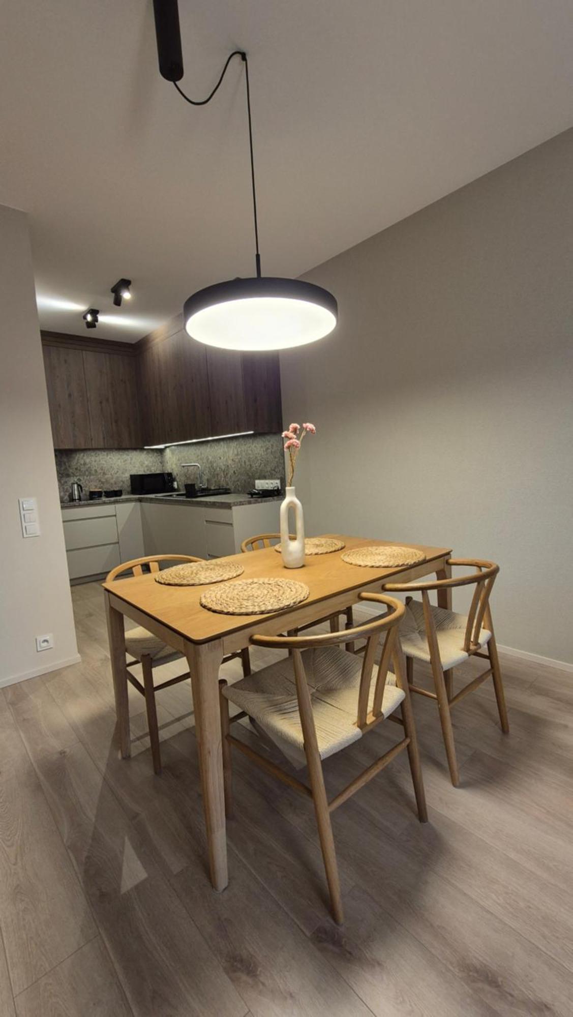 Luxurious Vanilla Apartment, Self Check-in 24h, Parking, Air-conditioning Апартаменти Познань